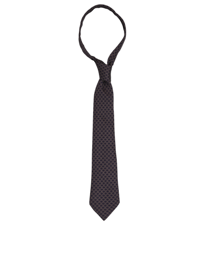 Hermes H Rhombus Tie, front view